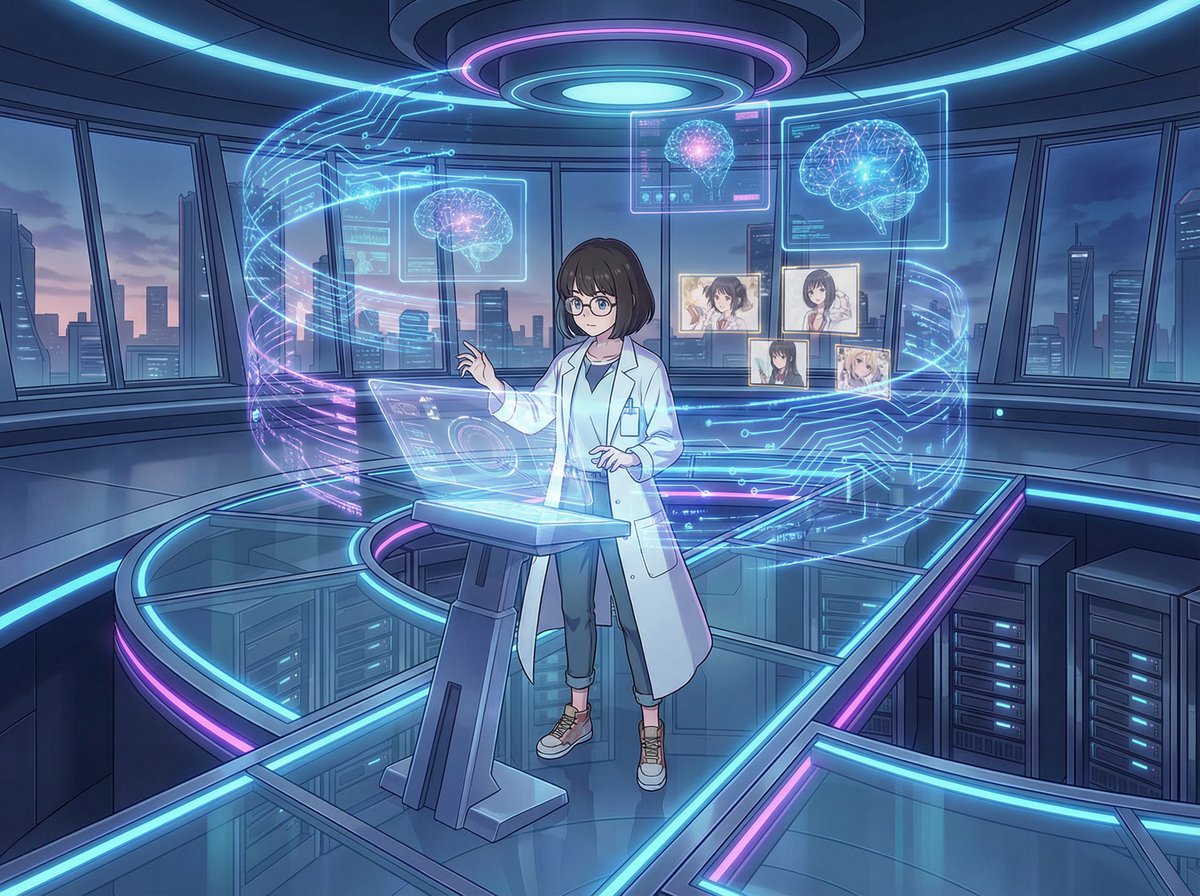 少女萝莉AI动漫创作中心智能剪辑